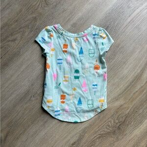 Ice Cream Tshirt Cat & Jack size 2T like new